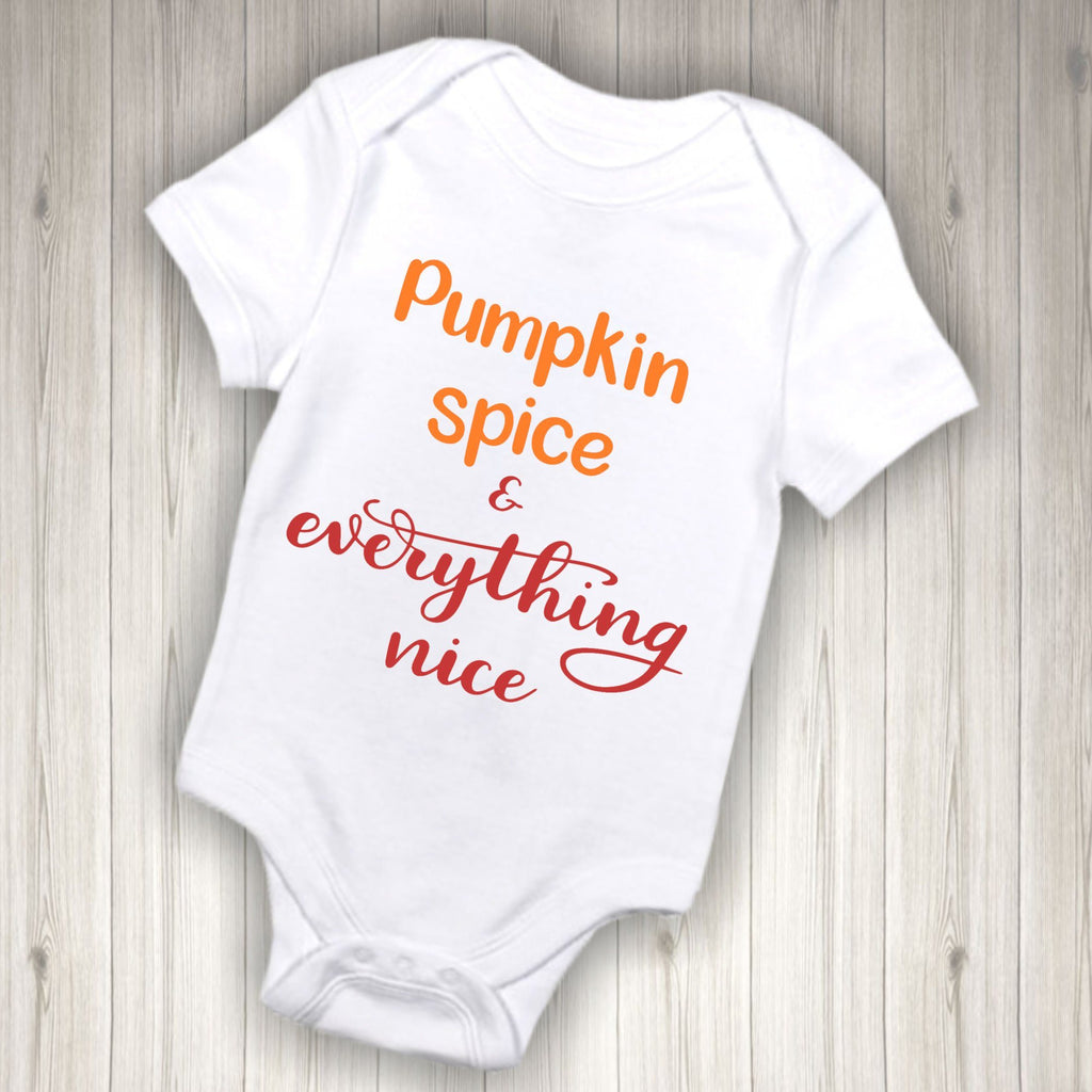 Fall SVG - Pumpkin spice and everything nice SVG - So Fontsy