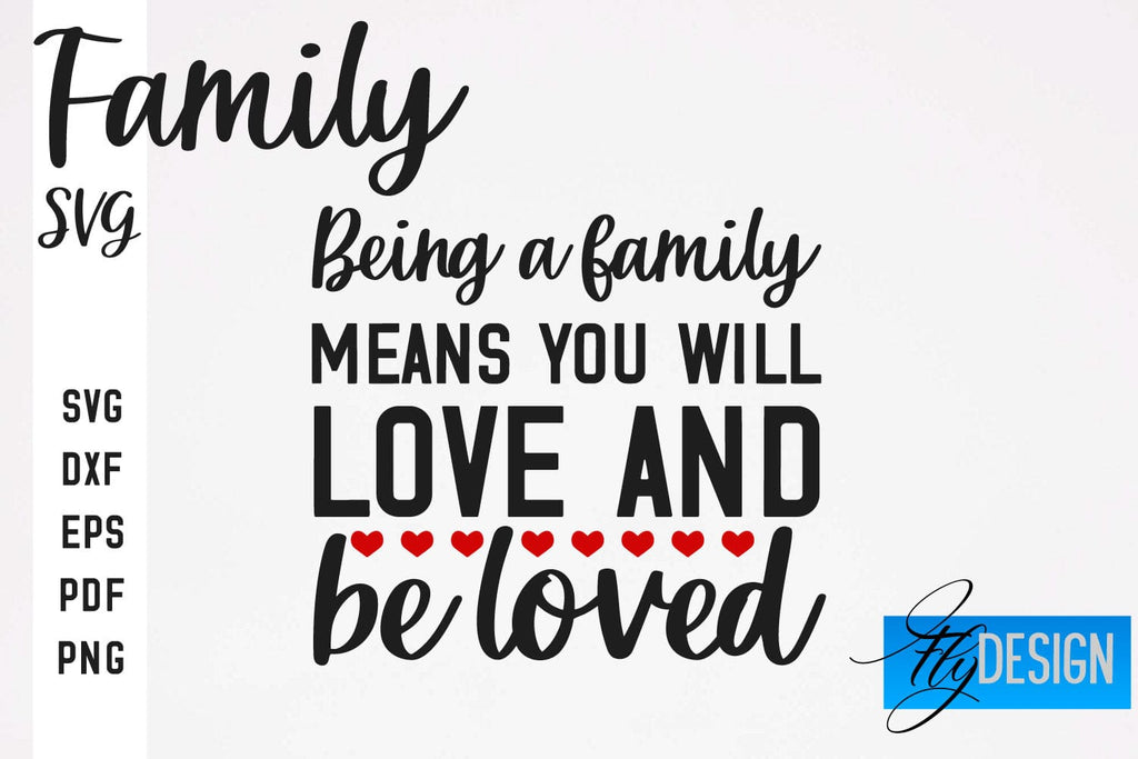 Family SVG Family Quotes SVG Design Fanny Family SVGs So Fontsy