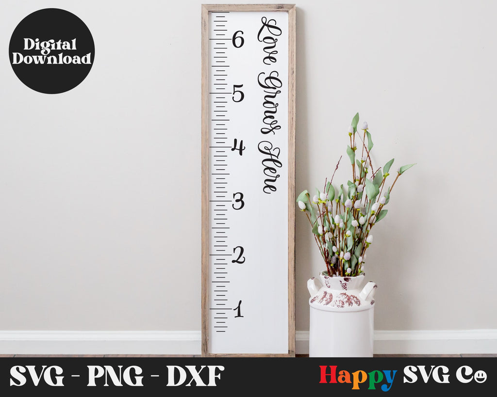 Growth Chart Markers SVG Cut file by Creative Fabrica Crafts · Creative  Fabrica