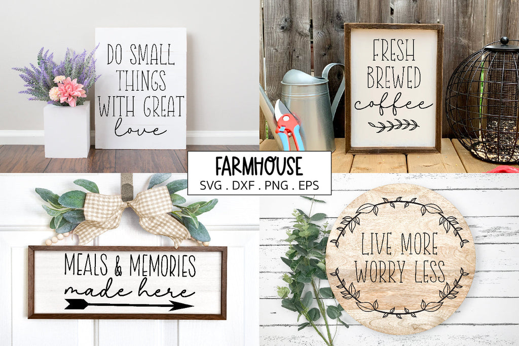 Farmhouse SVG Mini Bundle - So Fontsy