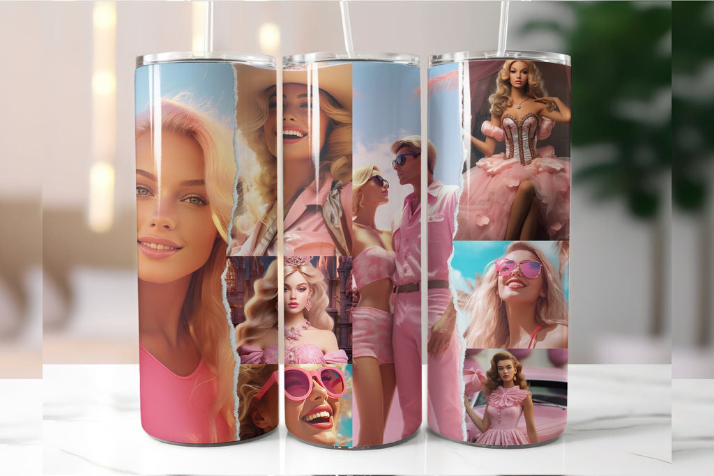 Designer Doll Pink Full Color Skinny Tumbler Wrap - $2.50 : VS Rhinestone  Designs, Radiant Rhinestone Transfers, Designs, and Apparel