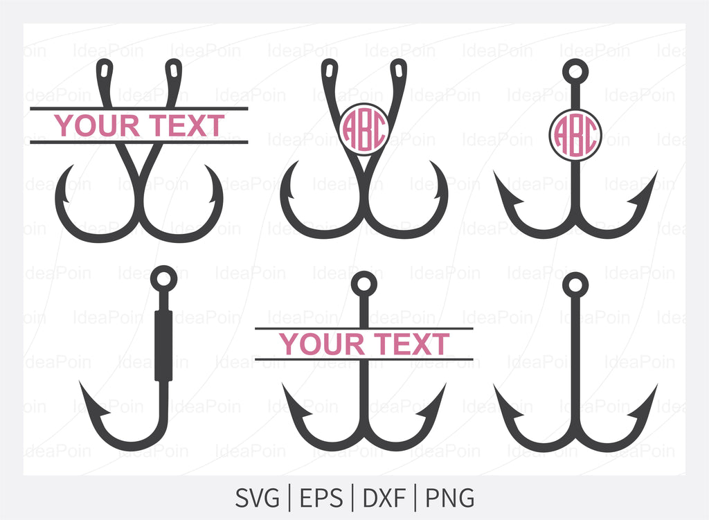 crossing fish hooks vectors Fishing hook SVG, Fish Hook Svg, fish hook monogram svg, Fishing Heartbeat svg, Cricut Fishing, fish hook Cut File, Fish Svg File, Hook Sv
