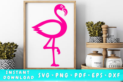 Flamingo SVG SVG HappyDesignStudio 