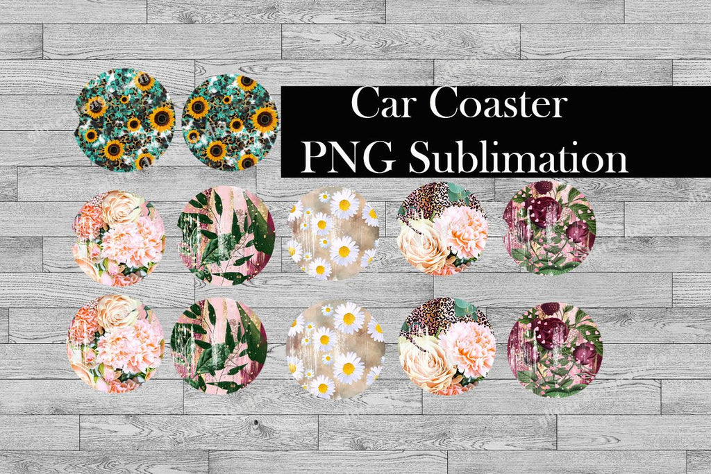 Sublimation Car Coasters, car coaster sublimation