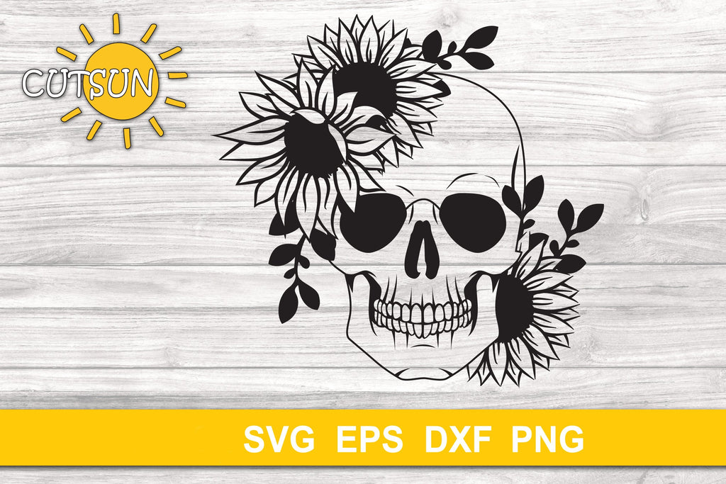 Halloween Svg, Sugar Skull Svg, Skeleton Svg, Flower Svg, Bundle