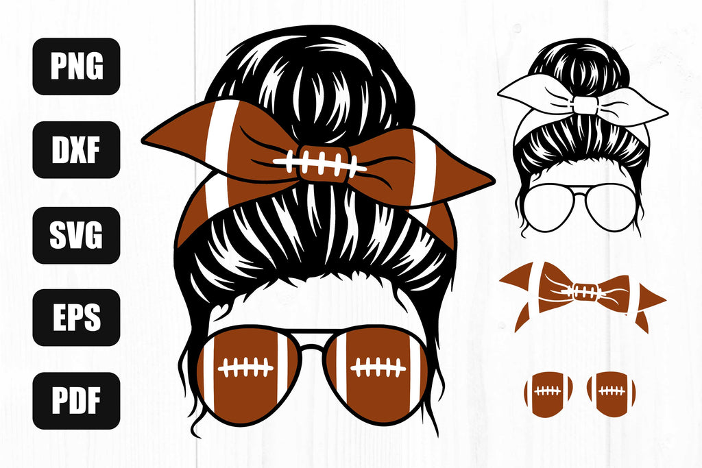 Football Mom Svg, Football Mom Life Svg, Cheer Svg, Football Svg So
