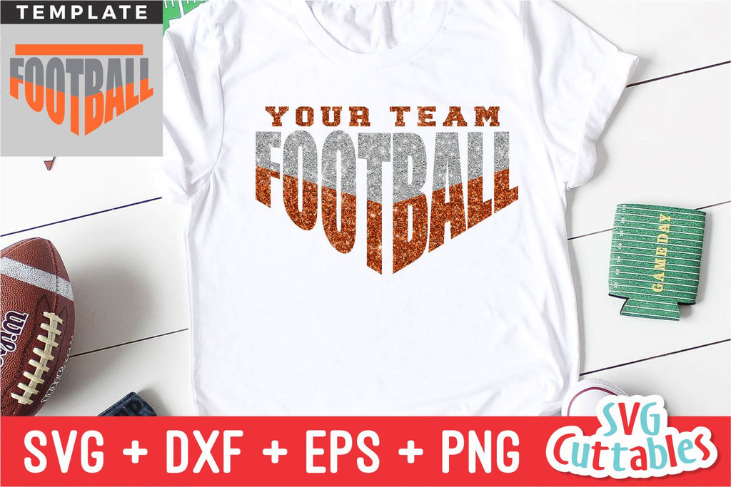 Football Jersey Outline Patterns: DFX, EPS, PDF, PNG, and SVG Cut Files