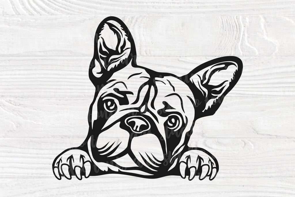 bulldog outline clip art
