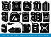 Fuel Tank Silhouette, Fuel Tank SVG, Gas Tank Svg, Gas Bottle Svg, Fuel Tank Bundle, SB00795 SVG ETC Craft