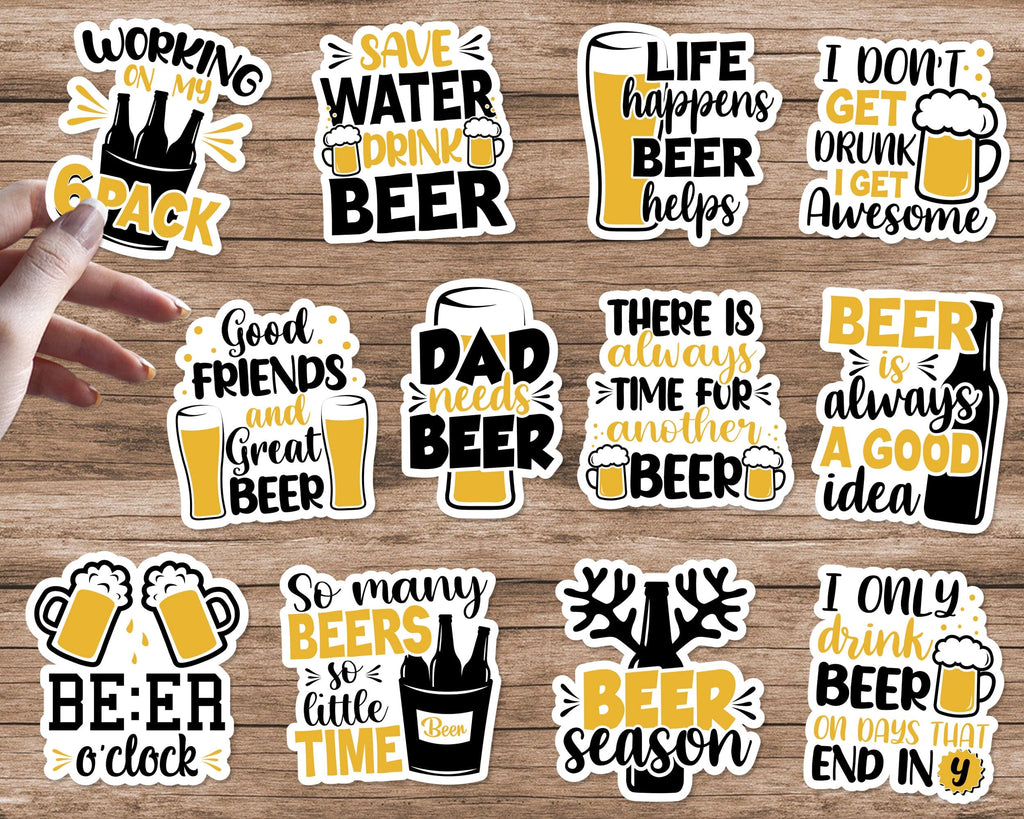 Sticker Connection Car And Truck Decals And Stickers Funny XXXX Beer Heaven Sticker Decal - Glossy Vinyl Car Bumper Sticker For Man Cave & Vehicles Beer Décor Decals, Stickers & Vinyl Art - Foto 13