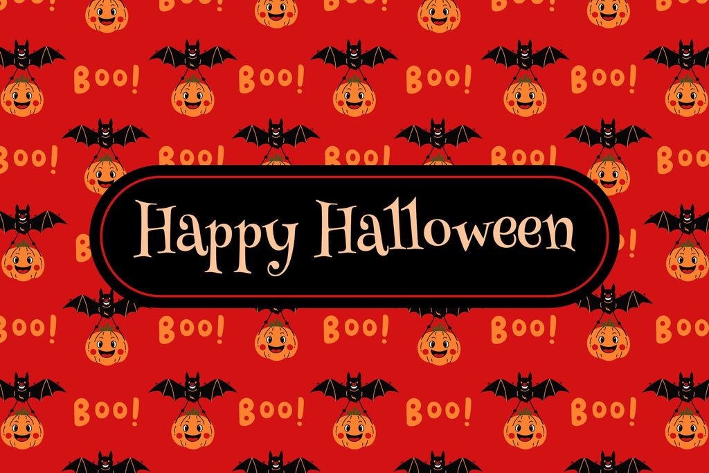 halloween seamless patterns