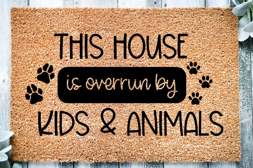 PET WELCOME HOME DOORMAT SVG Digital Cut File BUNDLE!!!!