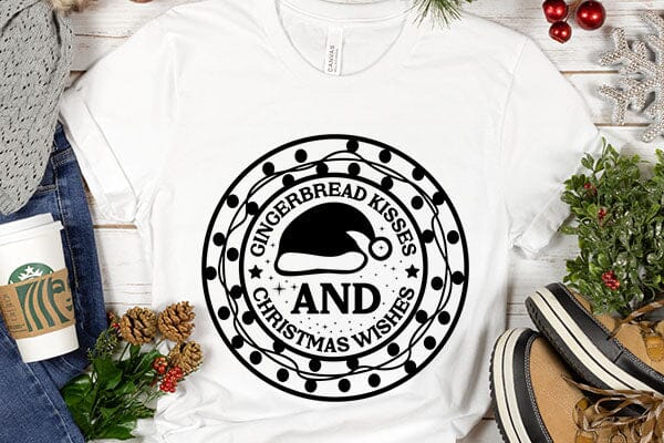 Gingerbread kisses and christmas wishes - So Fontsy