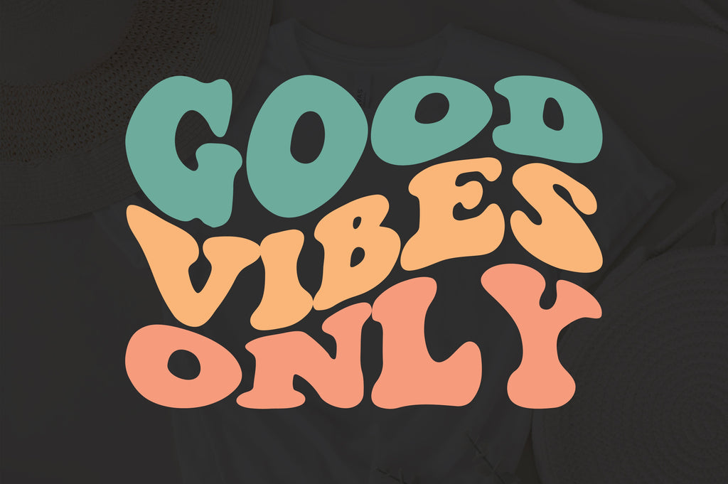 Positive Vibes Svg • A Free Svg for Cricut and Silhouette • Jojo