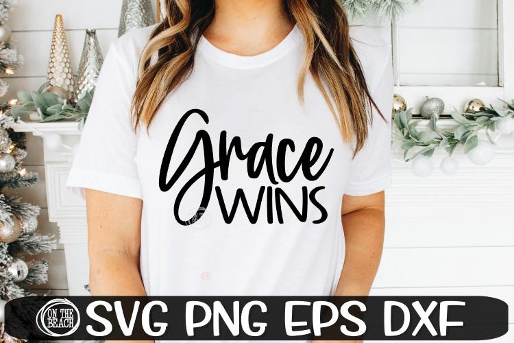 GRACE WINS - SVG PNG DXF EPS - So Fontsy