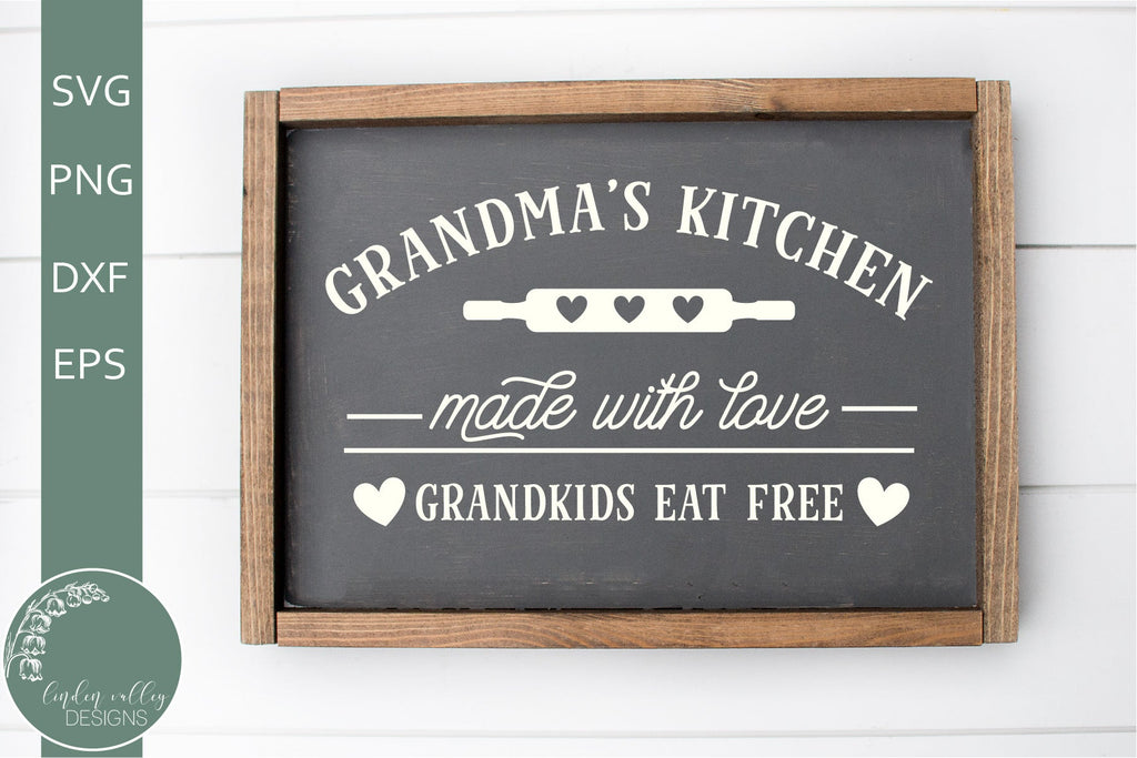 Grandma's Kitchen Solid-Faced Canvas Print