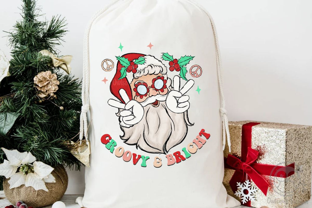 Groovy And Bright Christmas Sublimation - So Fontsy