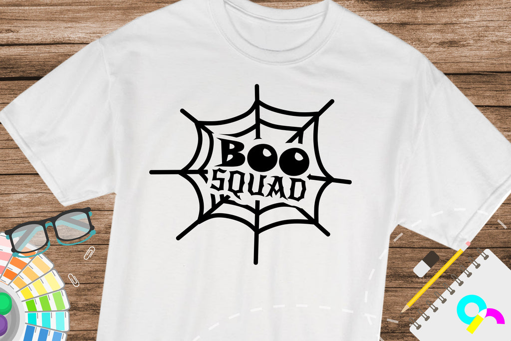 Boo Squad SVG: Unleash Your Halloween Spirit with Spooky and Fun Designs