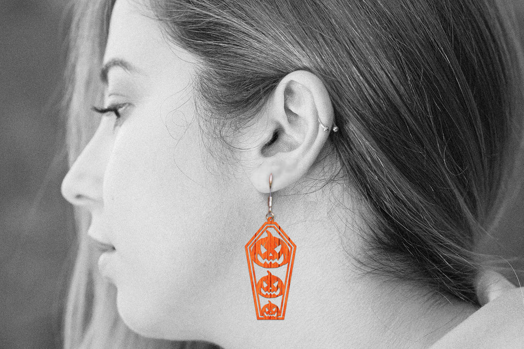 Halloween Earrings Bundle - svg eps ai png pdf - So Fontsy