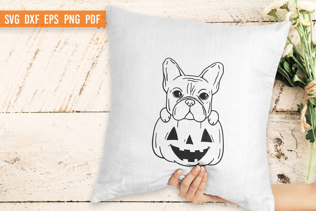 Halloween SVG | Dog SVG | French bulldog SVG Bundle - So Fontsy