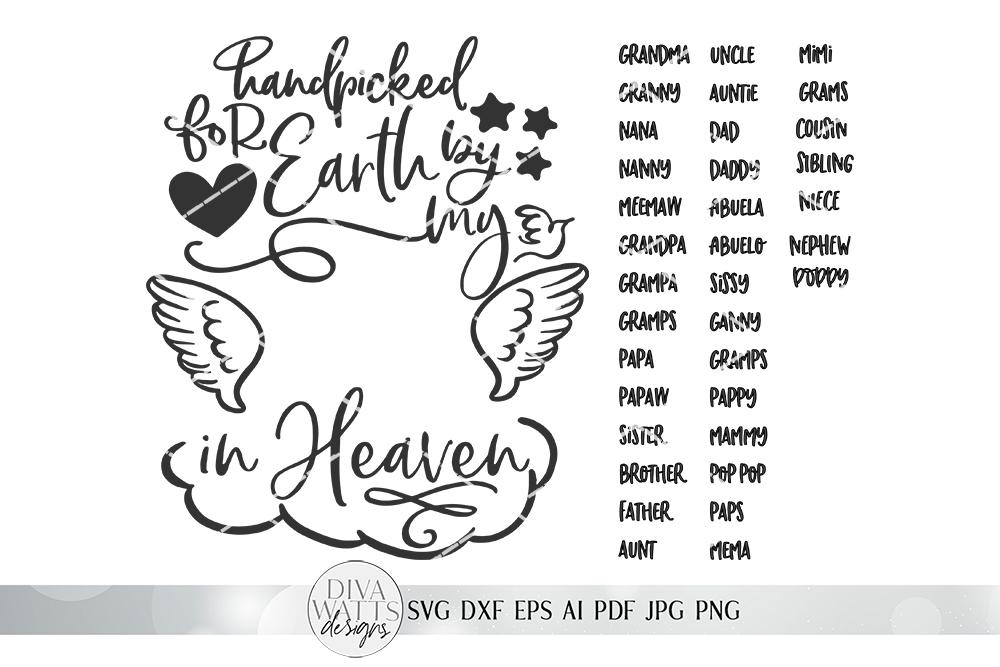 Handpicked for Earth By My (Insert Name) in Heaven SVG | Rainbow Infant Child Loss Design For Baby | dxf and more - So Fontsy handpicked-for-earth-by-my-insert-name-in-heaven-svg-rainbow-infant-child-loss-design-for-baby-dxf-and-more-so-fontsy