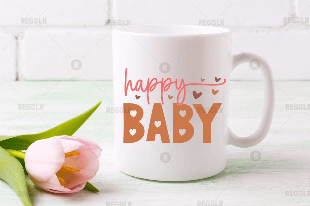 Happy baby SVG - So Fontsy
