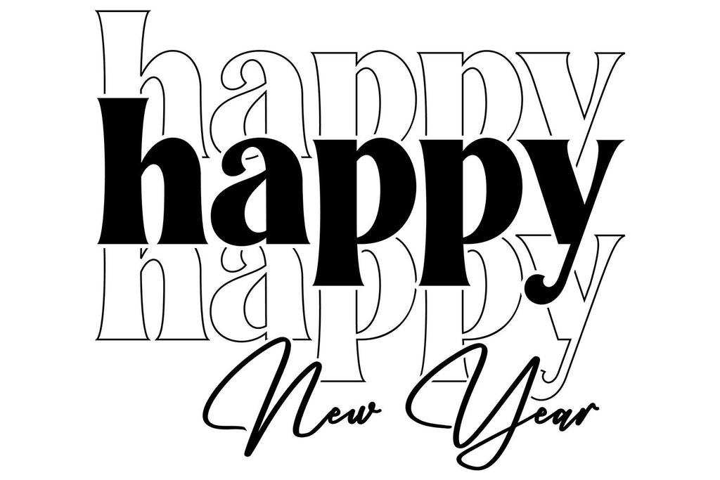 Happy New Year SVG | New Years Eve Shirt Cut File - So Fontsy