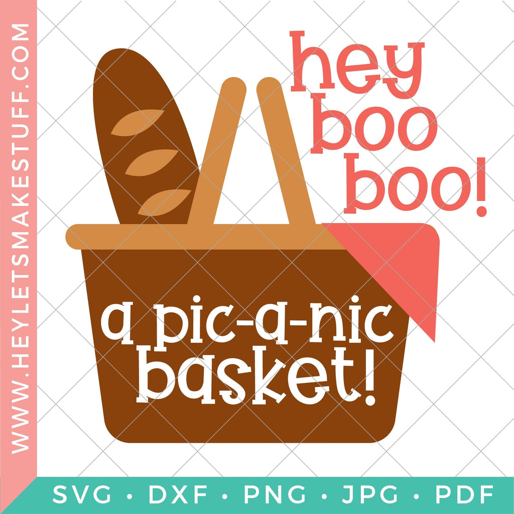 Hey Boo Boo! A PicaNic Basket! So Fontsy