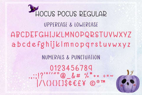 Hocus Pocus - Handwriting Font Font AnningArts Design 