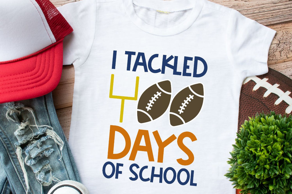 I Tackled 100 Days Of School Football - So Fontsy