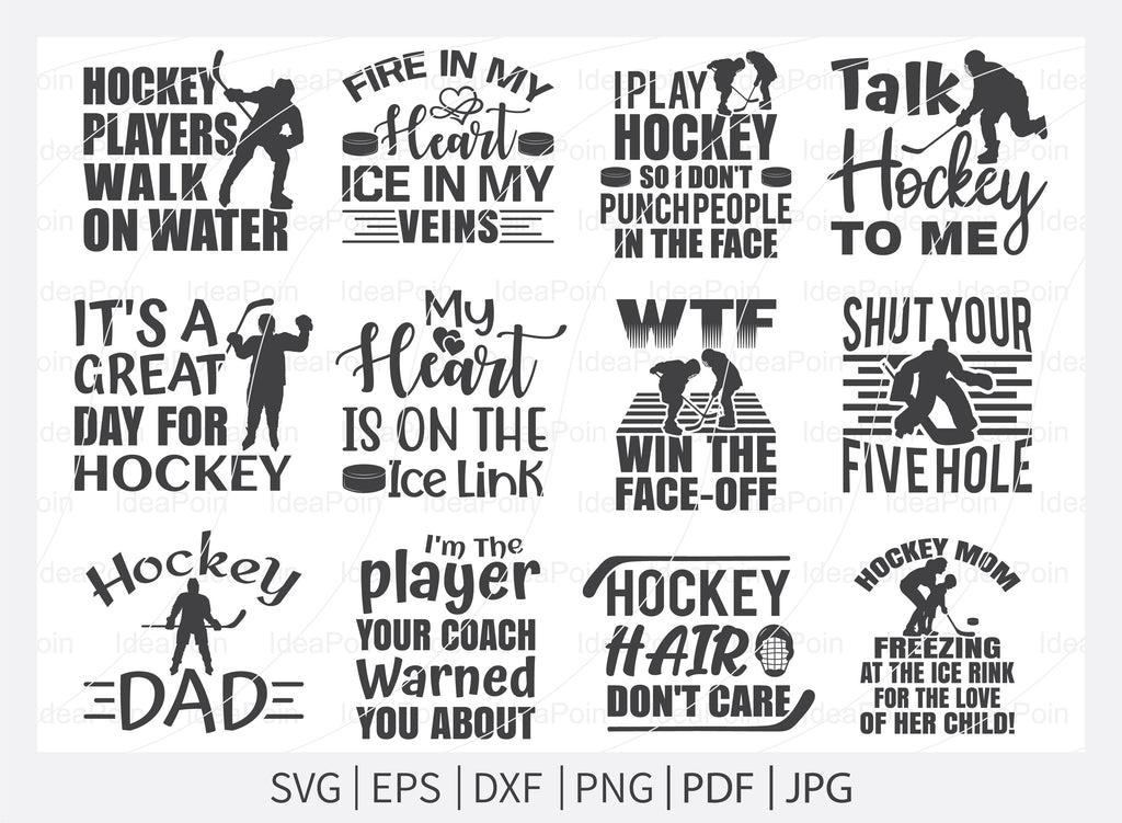 Ice Hockey Stickers Stock Illustration - Download Image Now