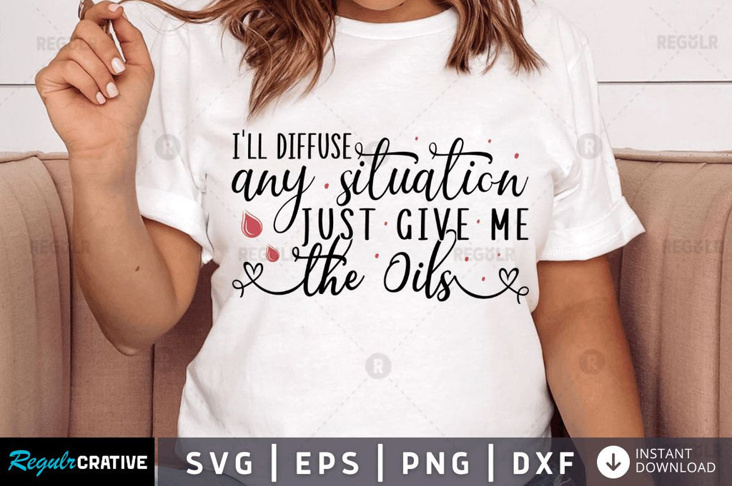Ill diffuse any situation SVG - So Fontsy