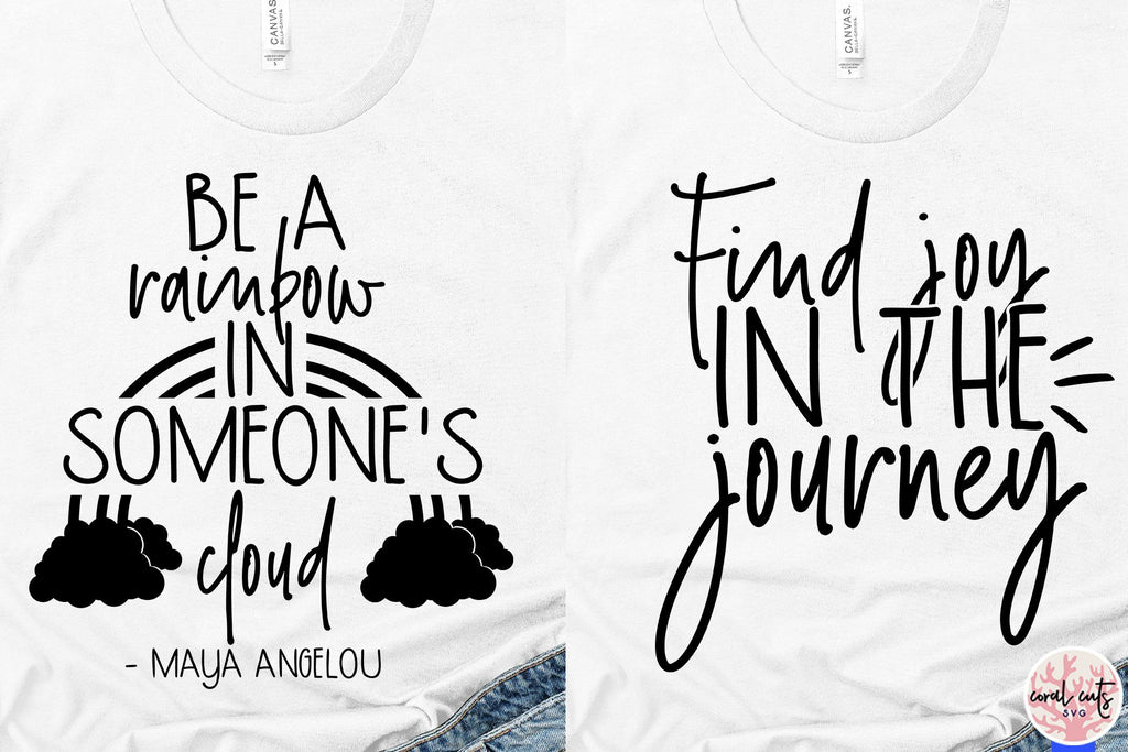 Inspirational Quote Bundle – EPS SVG DXF PNG - So Fontsy