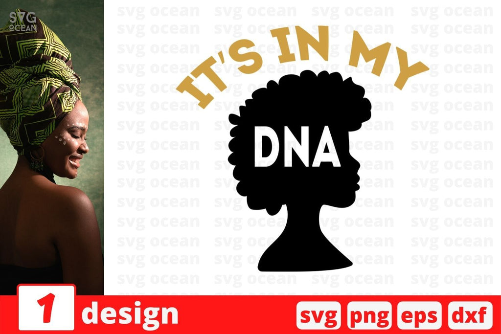 It's In My Dna Svg Cut File - So Fontsy