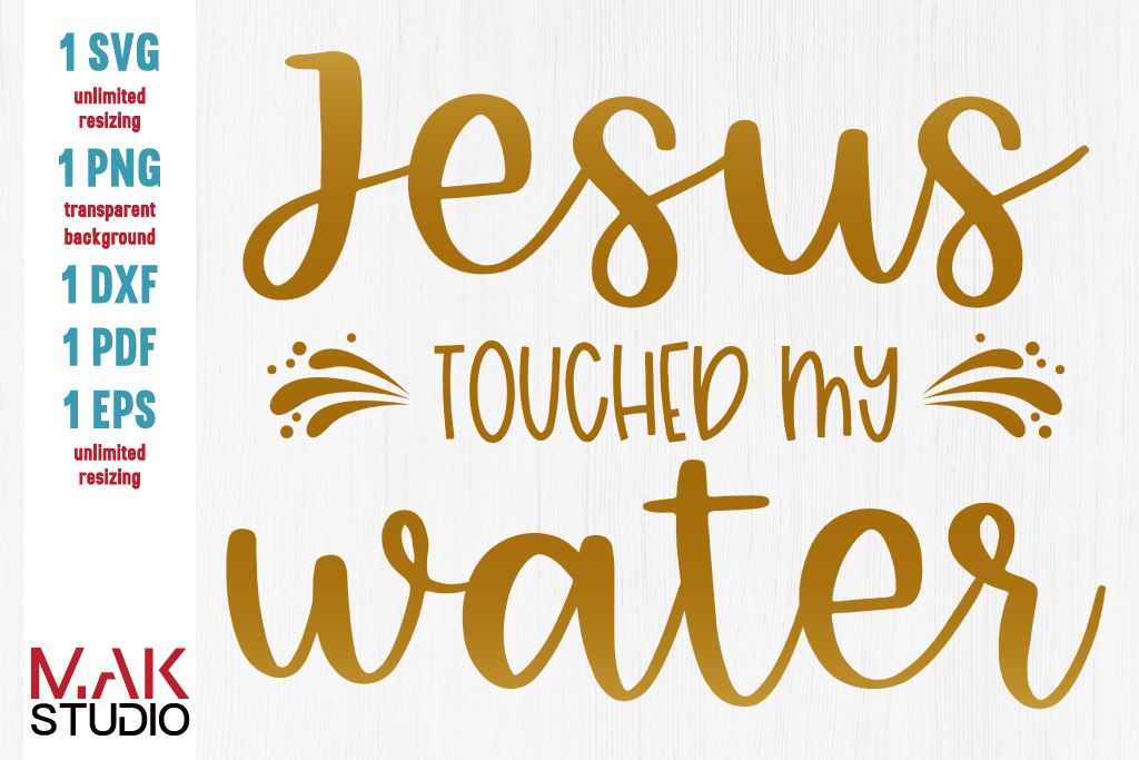 Jesus touched my water svg, Jesus touched my water svg file, Funny wine  glass, Class alcohol svg