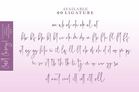 Just Jessy - Signature Font Font Garisman Studio
