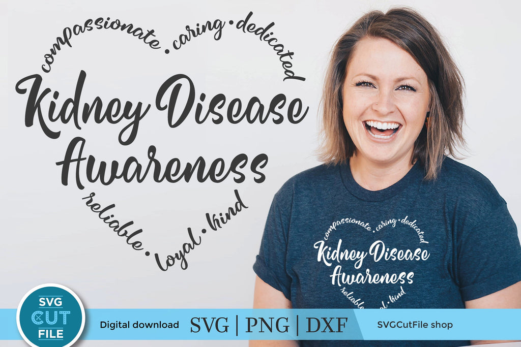 Kidney Disease SVG So Fontsy