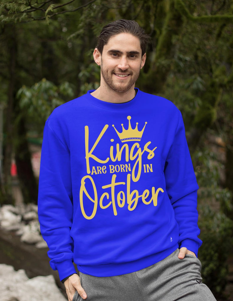 kings are born in october shirt