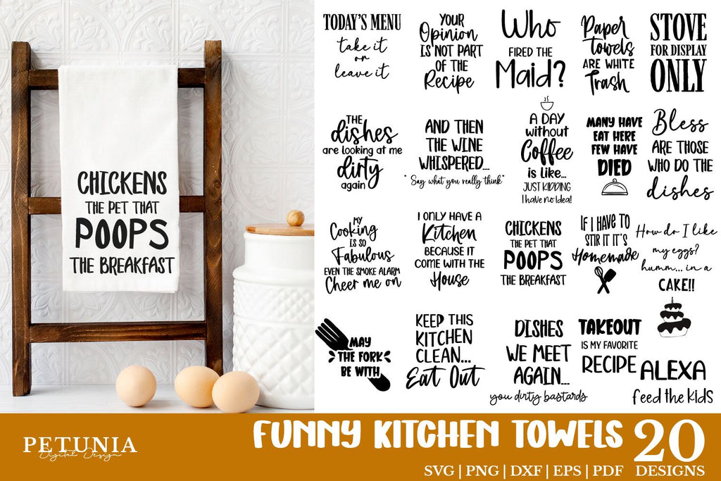 Funny Kitchen Towels, Kitchen Towels Funny, Funny Kitchen Decor