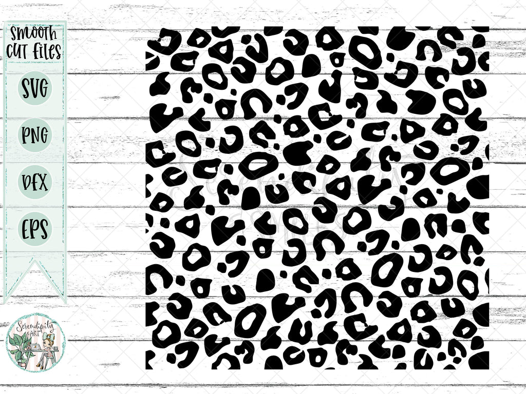 Leopard Print Pattern - Seamless - SVG - PNG - DXF - EPS - So Fontsy