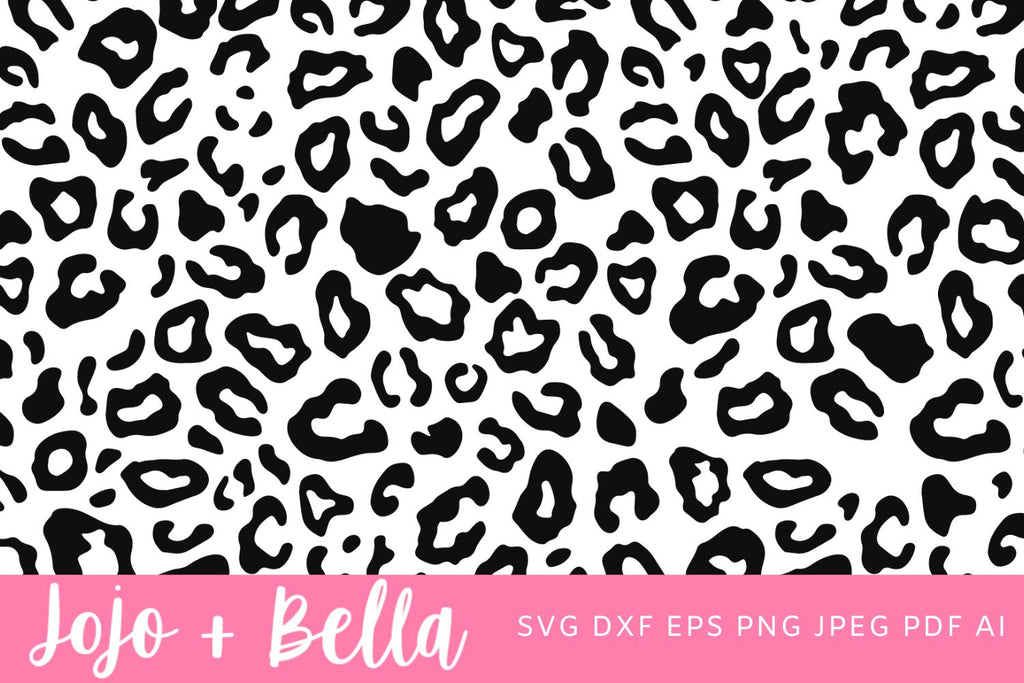 How to Draw Leopard Print  SVG Design / Cut Files for Cricut