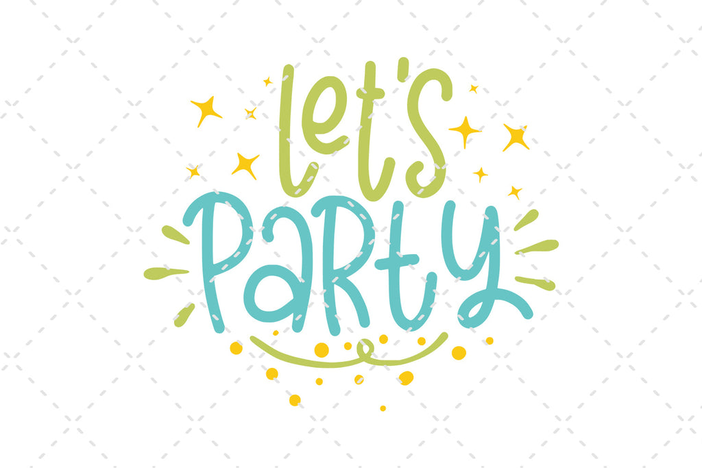 party like a flock star svg cut files - So Fontsy