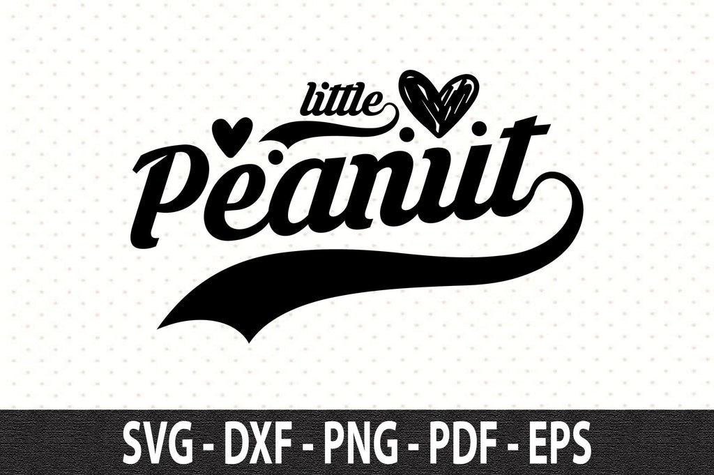 little peanut svg - So Fontsy