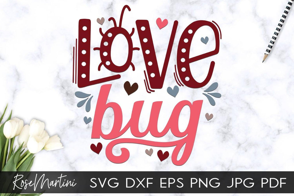 Love Bug SVG file for cutting machines Cricut Silhouette SVG PNG ...