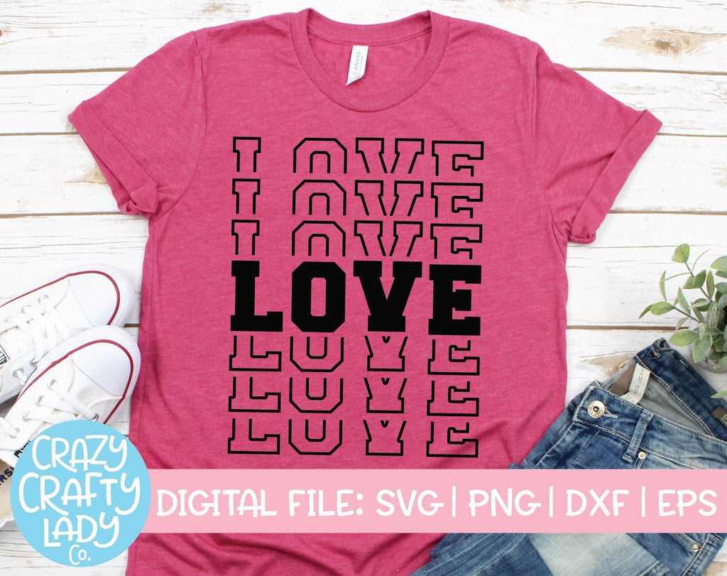 Love | Valentine's Day SVG Cut File - So Fontsy