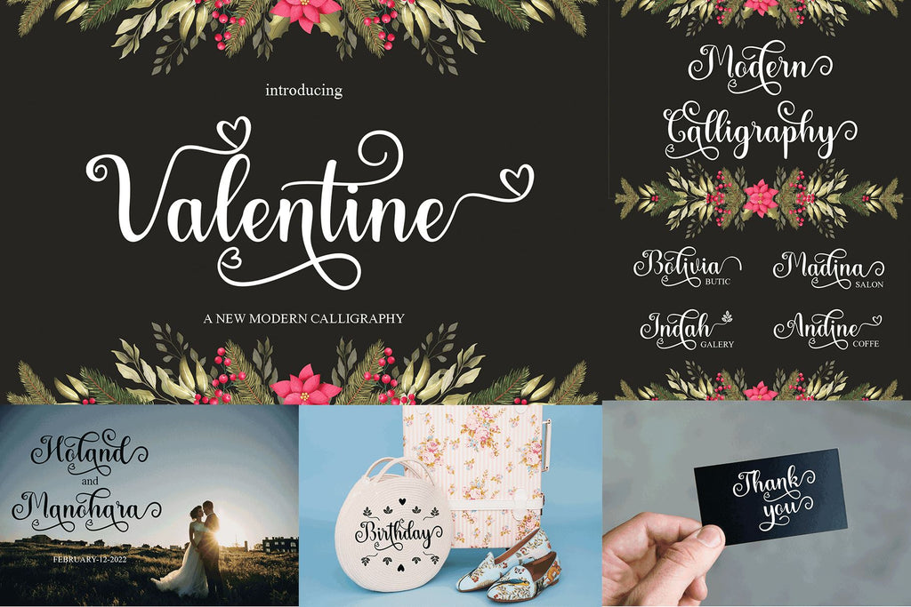 Lovely Script Font Bundle - So Fontsy