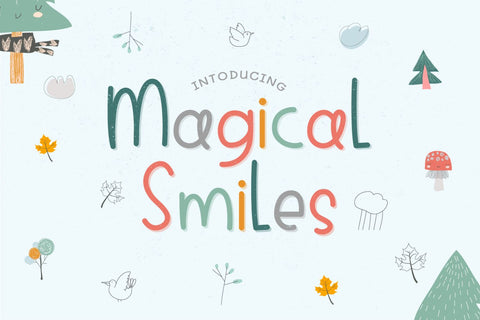 Magical Smiles Font tlatoustype 