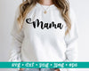 Mama svg, Mama svg file, Mama dxf, Mama png, Mama jpeg, Mama cut file, Mama heart svg, Mother's day svg, Grandma svg SVG MAKStudion