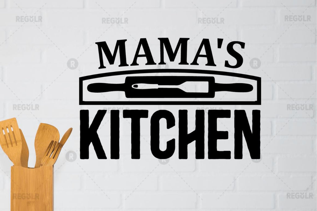 Mamas kitchen SVG - So Fontsy