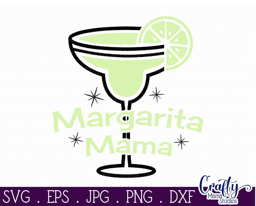 Hand Drawn PNG Margarita BLENDER Digital Download Sublimation